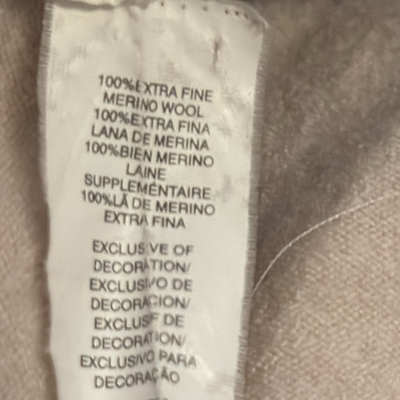 Penguin by Munsing wear block color‎ tan gray buttoned down wool Sz XS sweater - Picture 6 of 6